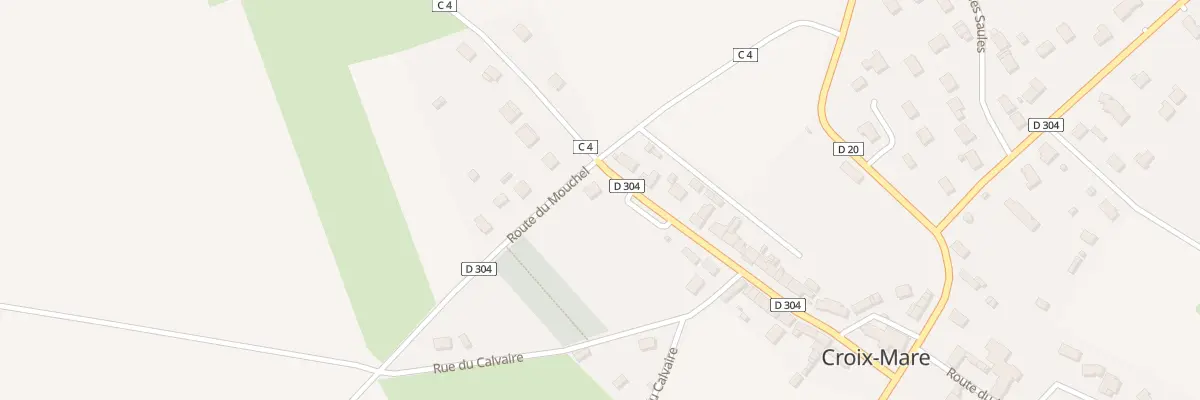 Plan du 265 Rte du Mouchel à Croix-Mare