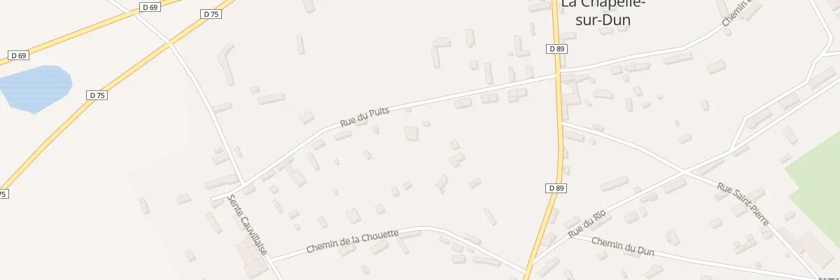 Plan du 185 Rue du Puits à La Chapelle-sur-Dun