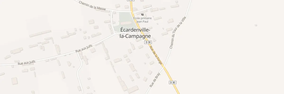 Plan du 5 Rue de la Forge à Écardenville-la-Campagne