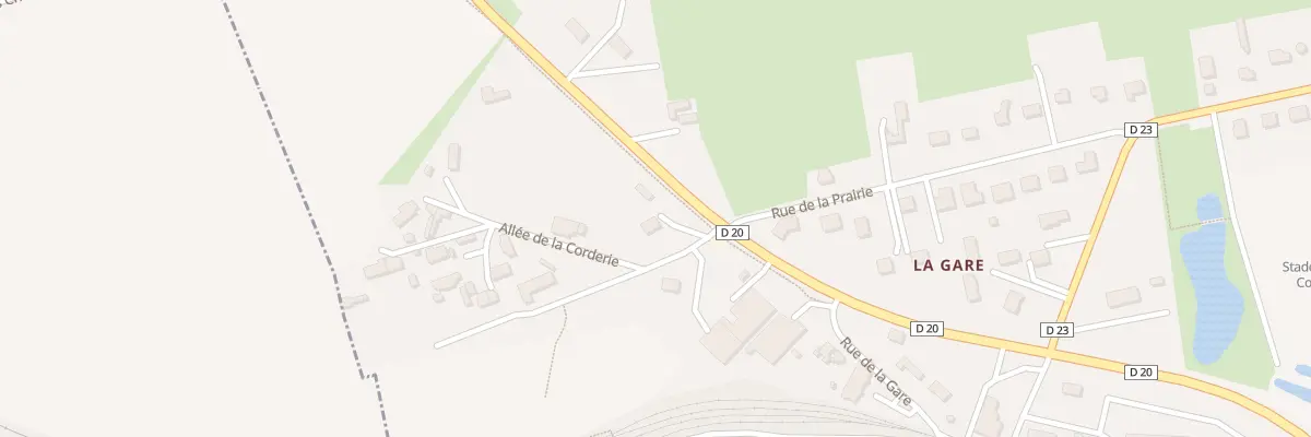 Plan du 16 All de la Corderie à Motteville