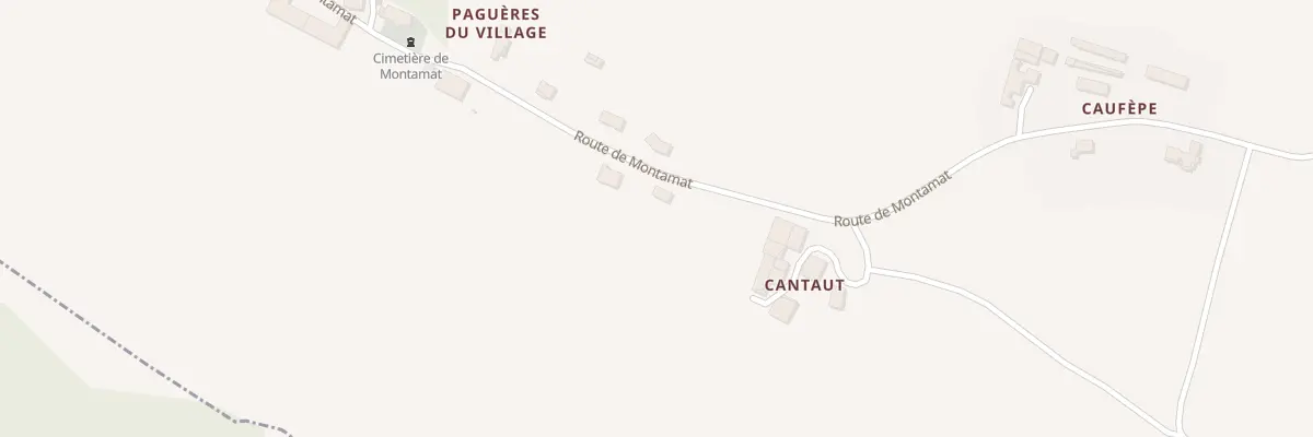 Plan du 5166 Contaut à Montamat