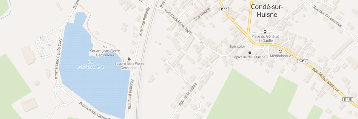 Plan du 22 Rue de la Vallée à Sablons sur Huisne