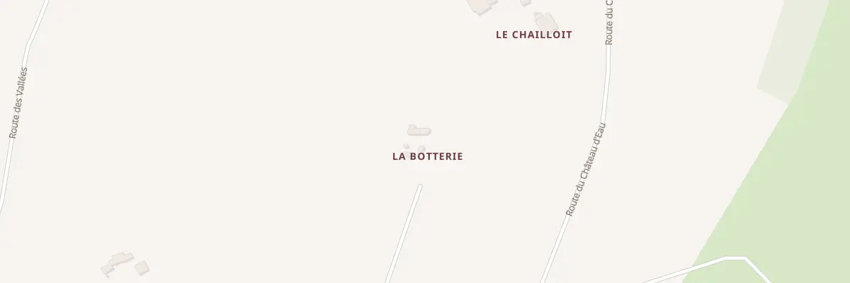 Plan du 81 La Botterie à Baillou