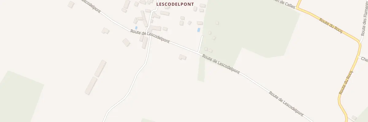 Plan du 614 Rte de Lescodelpont à Trémolat