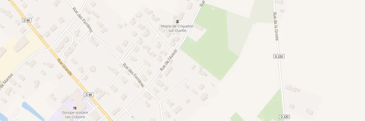 Plan du 200 Rue de l’Avenir à Criquetot-sur-Ouville