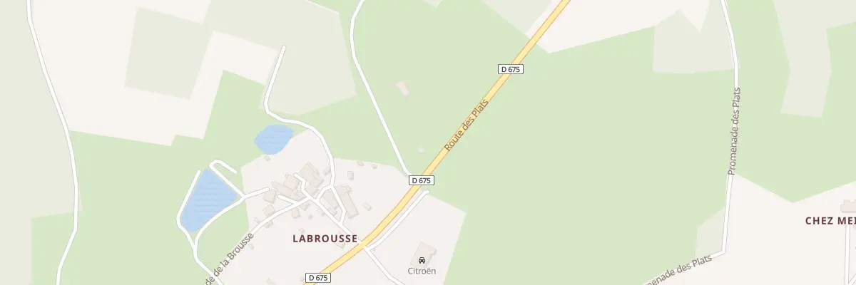 Plan du 6508O Bonnaud à Rochechouart