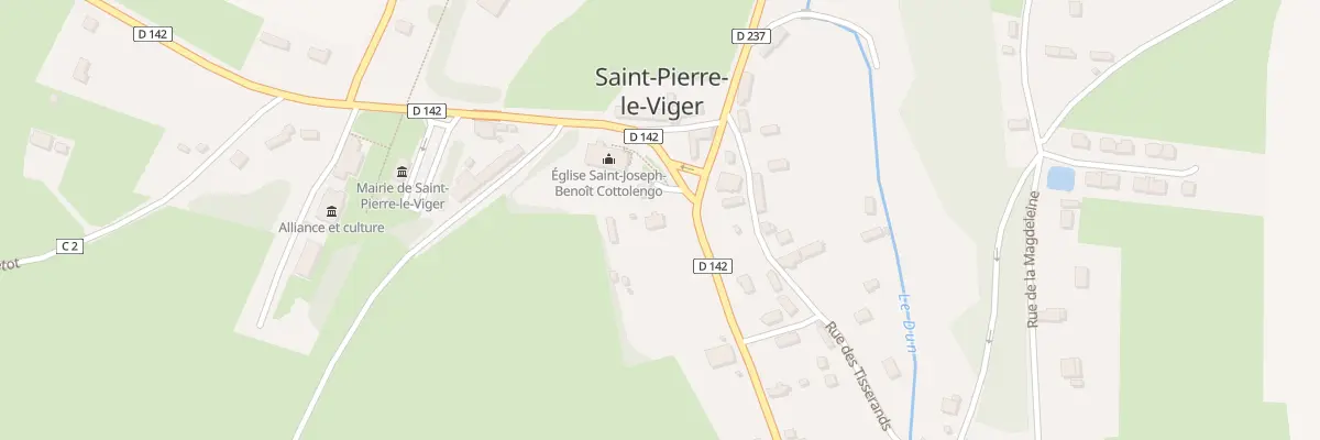 Plan du 22 Rte de Fontaine à Saint-Pierre-le-Viger