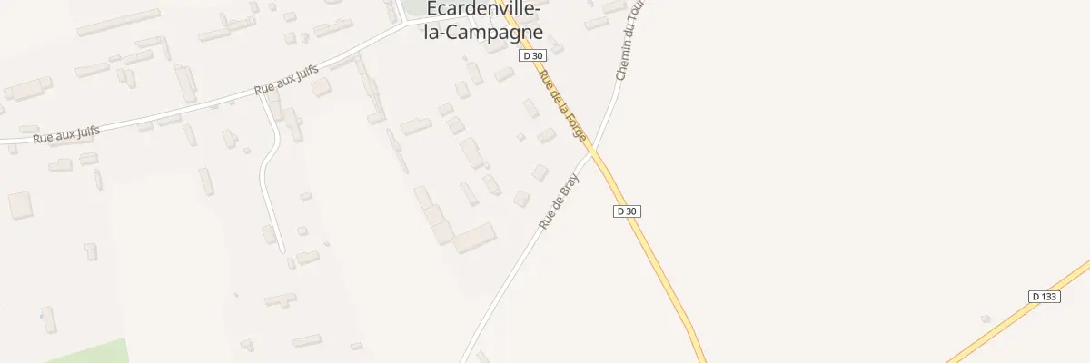 Plan du 2 Rue de Bray à Écardenville-la-Campagne