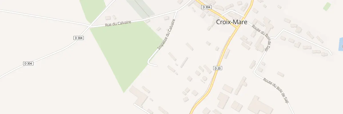 Plan du 125 Imp du Calvaire à Croix-Mare