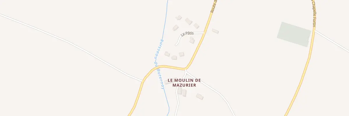 Plan du 7 Le Patis à Rohaire