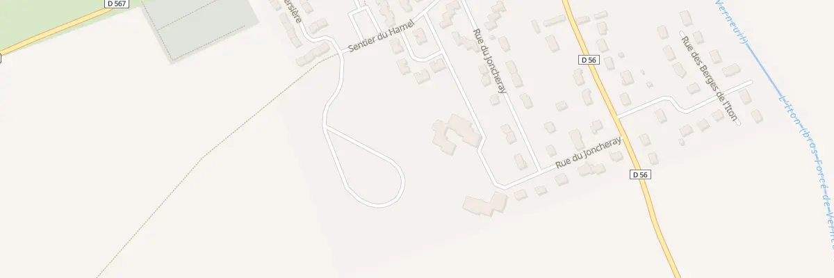 Plan du 279 Rue du Clos du Forestier à Verneuil d’Avre et d’Iton