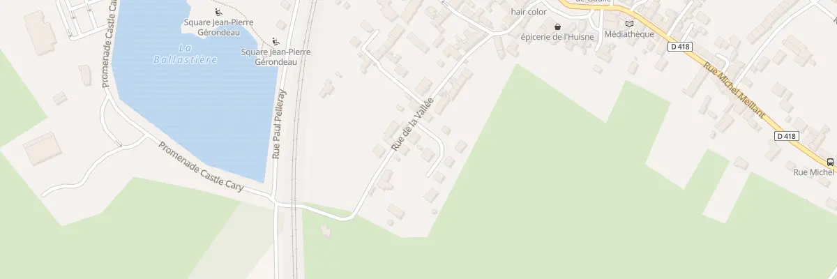 Plan du 27 Rue de la Vallée à Sablons sur Huisne