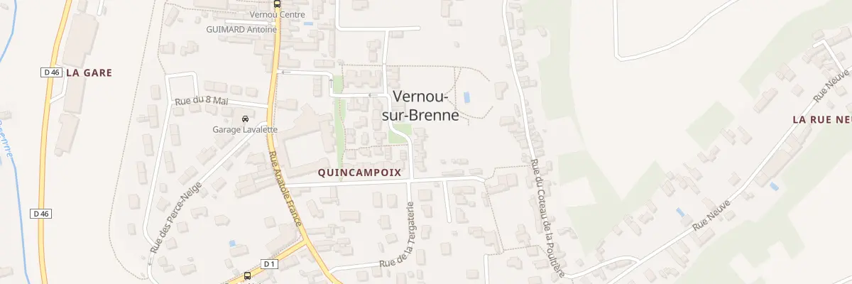 Plan du 7 Rue Joubert Fournier à Vernou-sur-Brenne