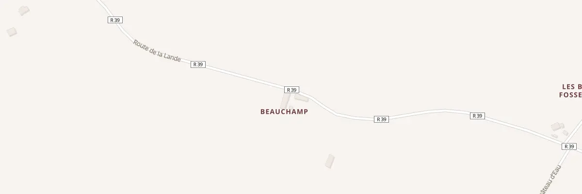 Plan du 97 Beauchamp à Baillou