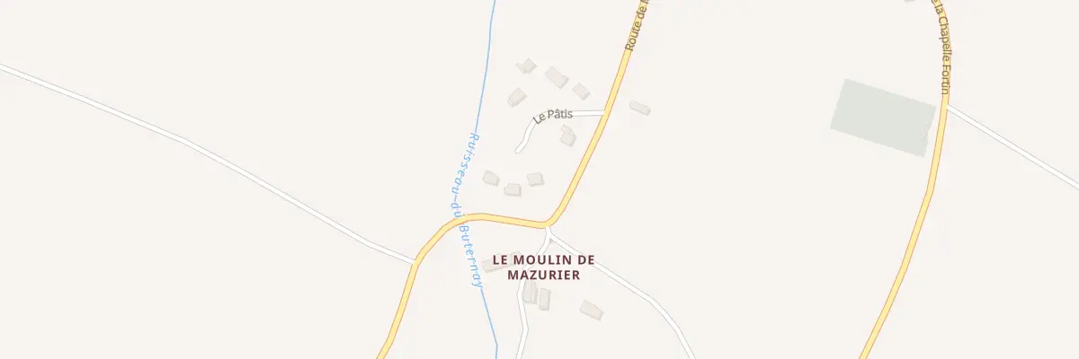 Plan du 5 Le Patis à Rohaire