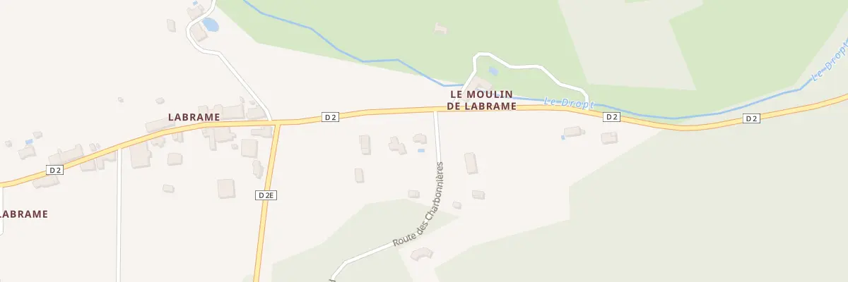 Plan du 31 La Brame à Vergt-de-Biron