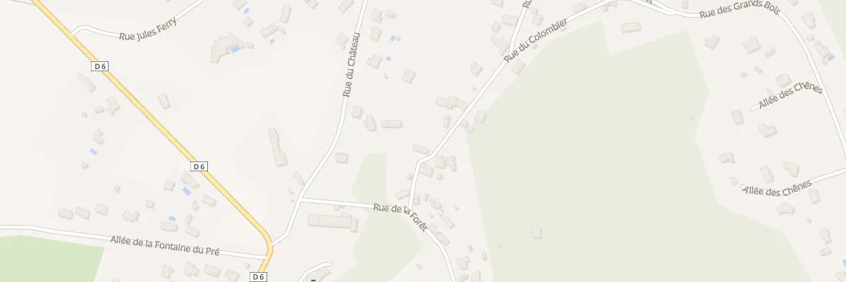 Plan du 3 Rue du Colombier à Escoire