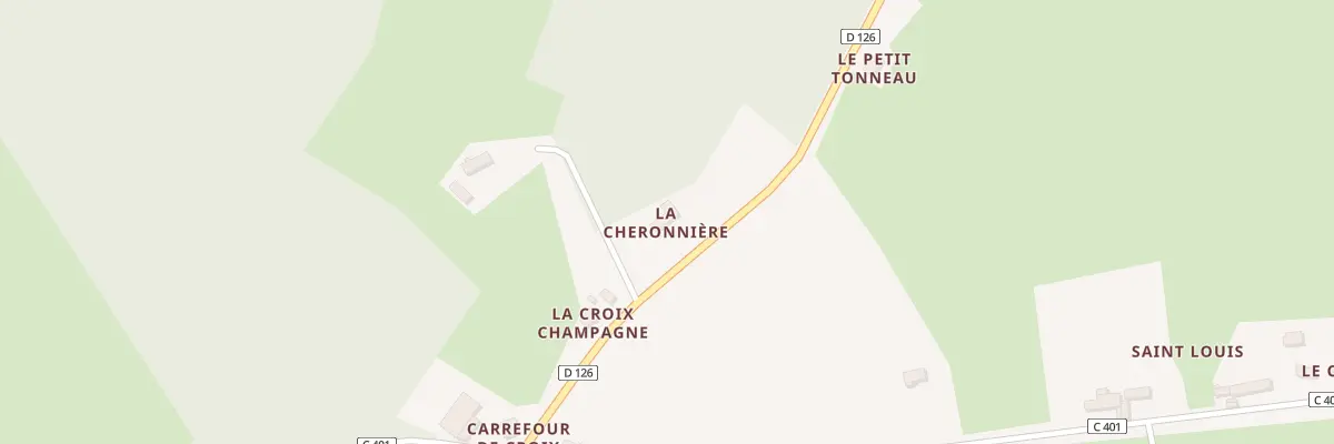 Plan du 5018A La Croix Champagne à Gréez-sur-Roc