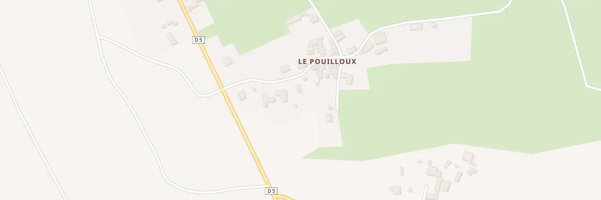 Plan du 8 Le Pouilloux à Jouhet