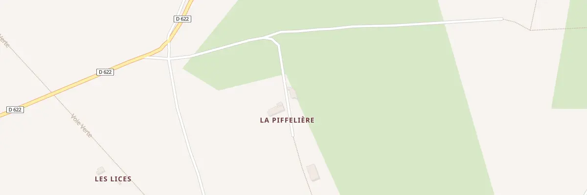 Plan du 446 La Piffelière à Sablons sur Huisne