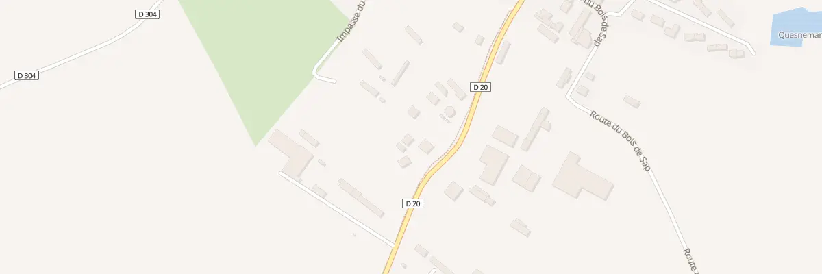 Plan du 1004 Rte de Fréville à Croix-Mare