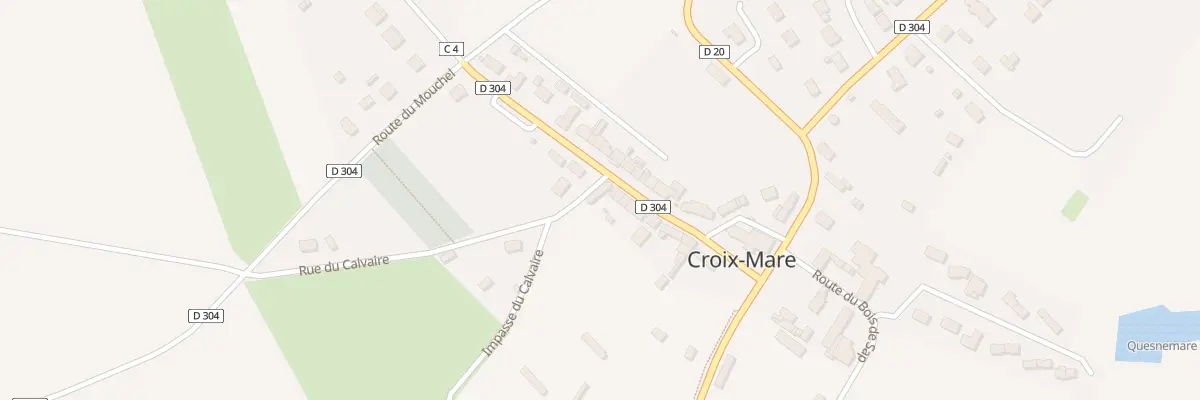 Plan du 21 Rue de l’Eglise à Croix-Mare