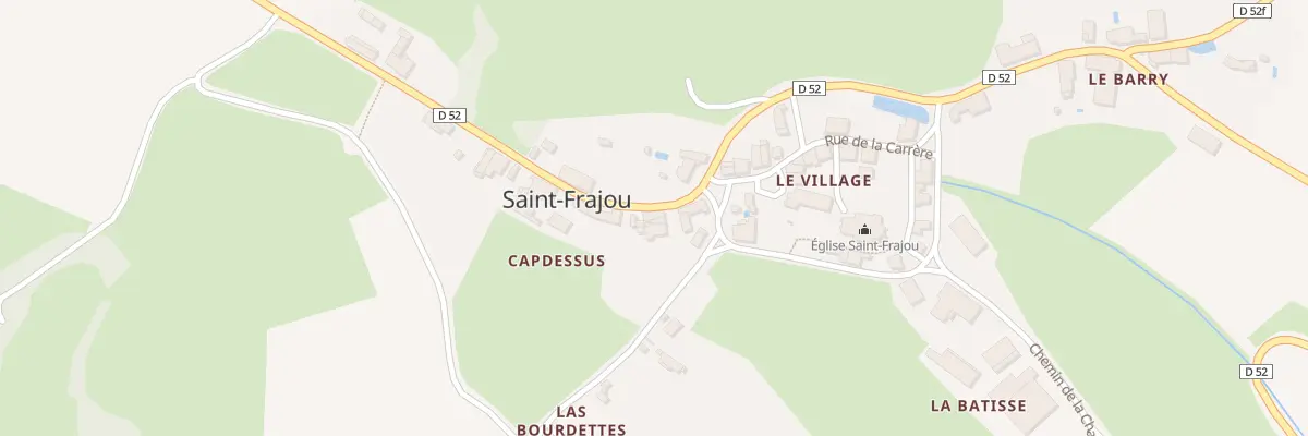 Plan du 12 Capdessus à Saint-Frajou