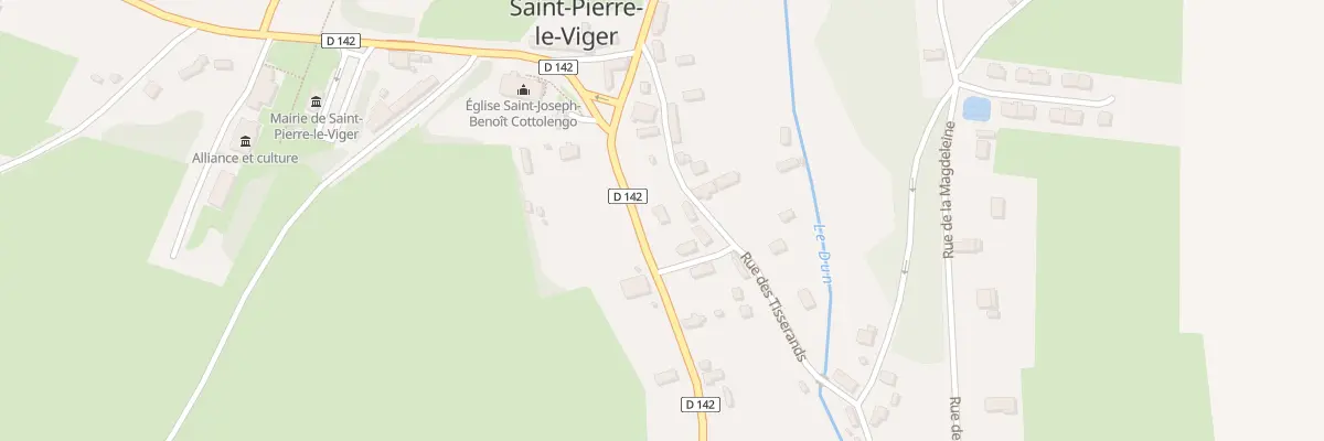 Plan du 63 Rte de Fontaine à Saint-Pierre-le-Viger