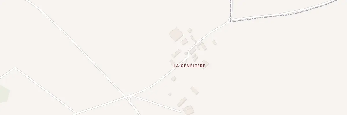 Plan du 23 La Geneliere à Rohaire