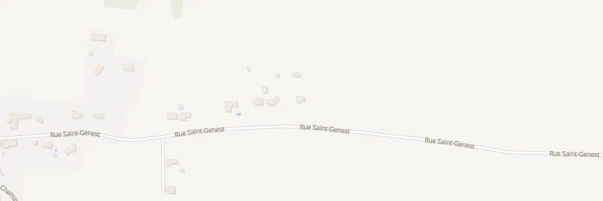 Plan du 71 Rue St Genest à Labarthe-Inard