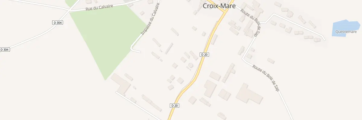 Plan du 962 Rte de Fréville à Croix-Mare