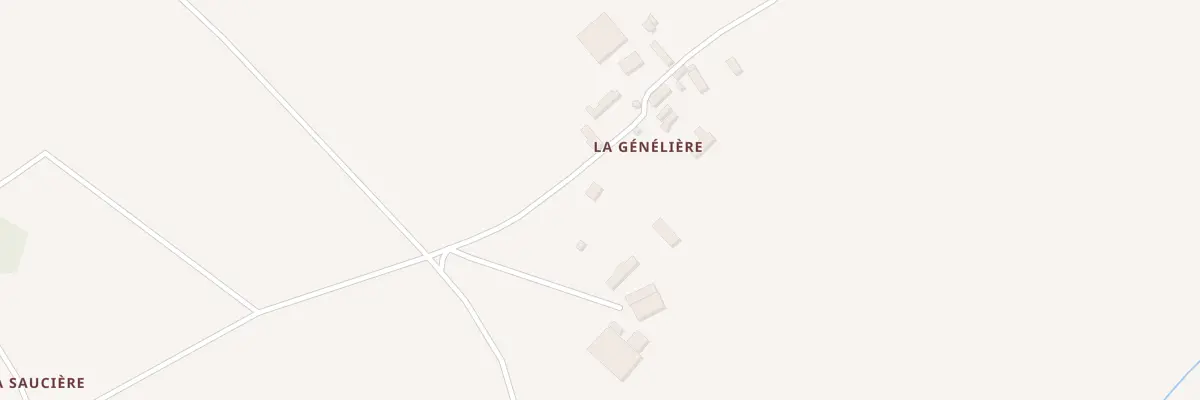 Plan du 9001 La Geneliere à Rohaire
