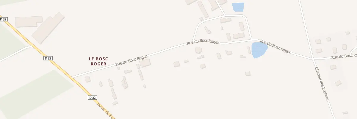 Plan du 13 Rue du Bosc Roger à Barquet