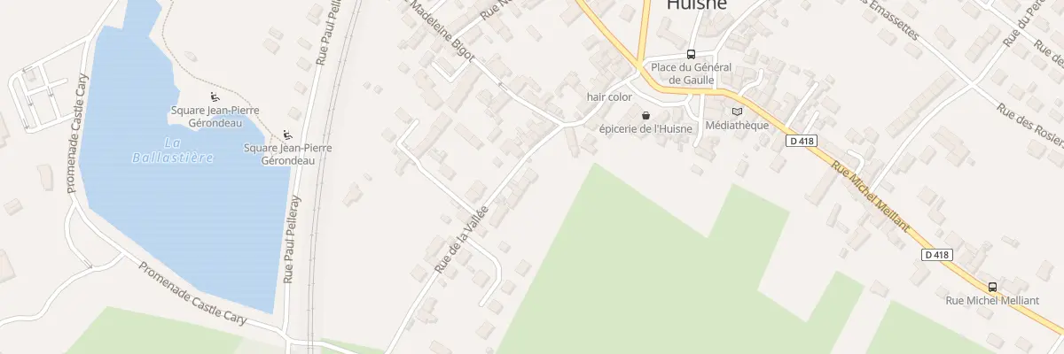 Plan du 15 Rue de la Vallée à Sablons sur Huisne