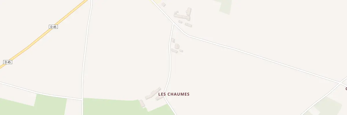 Plan du 5 Les Chaumes à Truyes