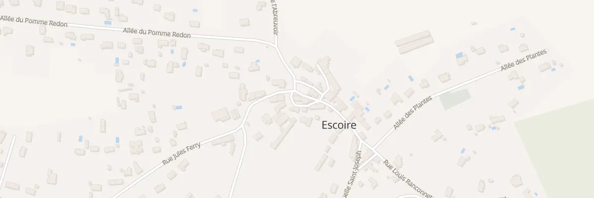 Plan du 4 Rue de Ranconnet à Escoire