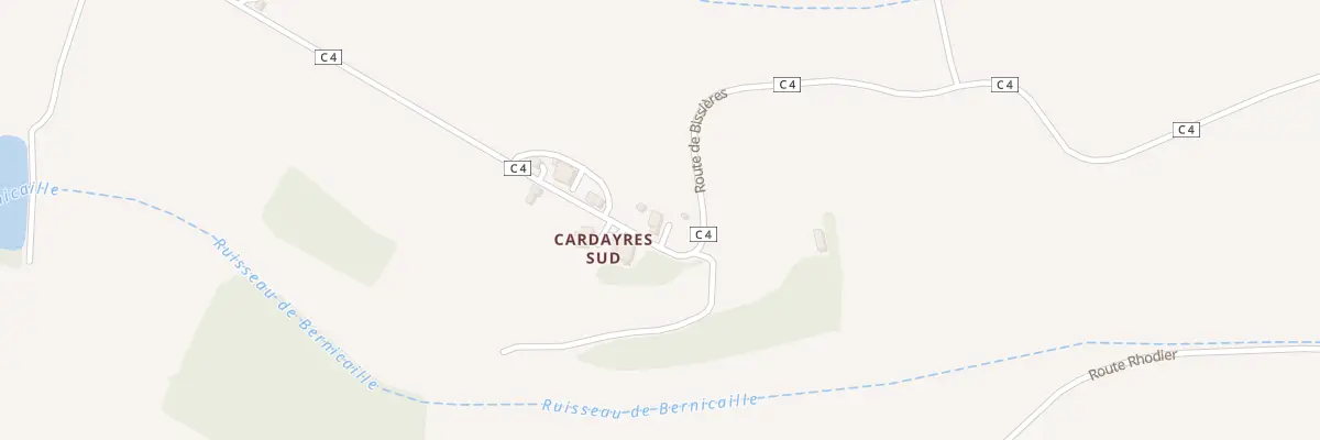 Plan du 5027 Cardayres Nord à Saint-Cirice