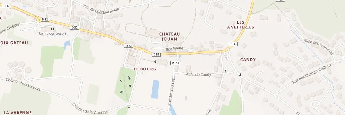 Plan du 30 Rue du Clocher à Truyes