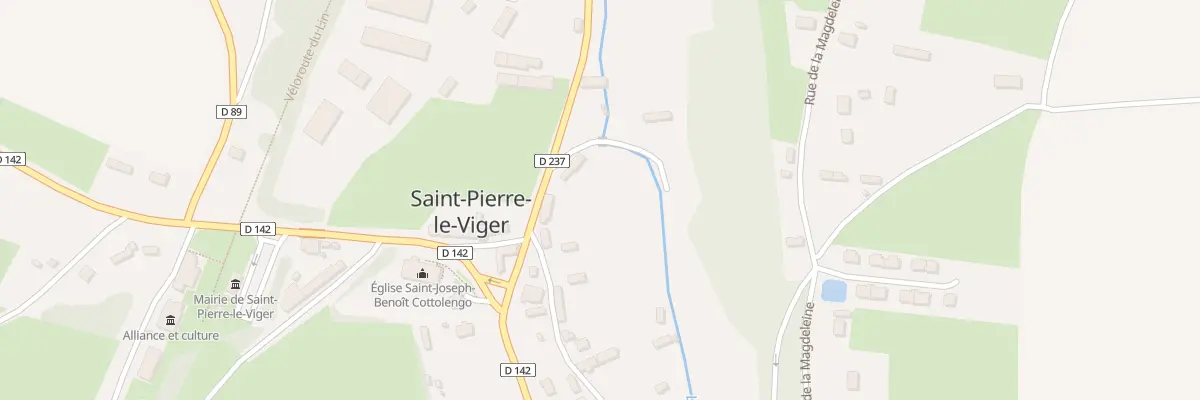 Plan du 60 Rte de la Vallee à Saint-Pierre-le-Viger