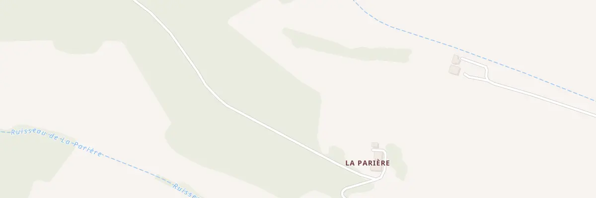 Plan du 5025 La Pariere à Saint-Cirice