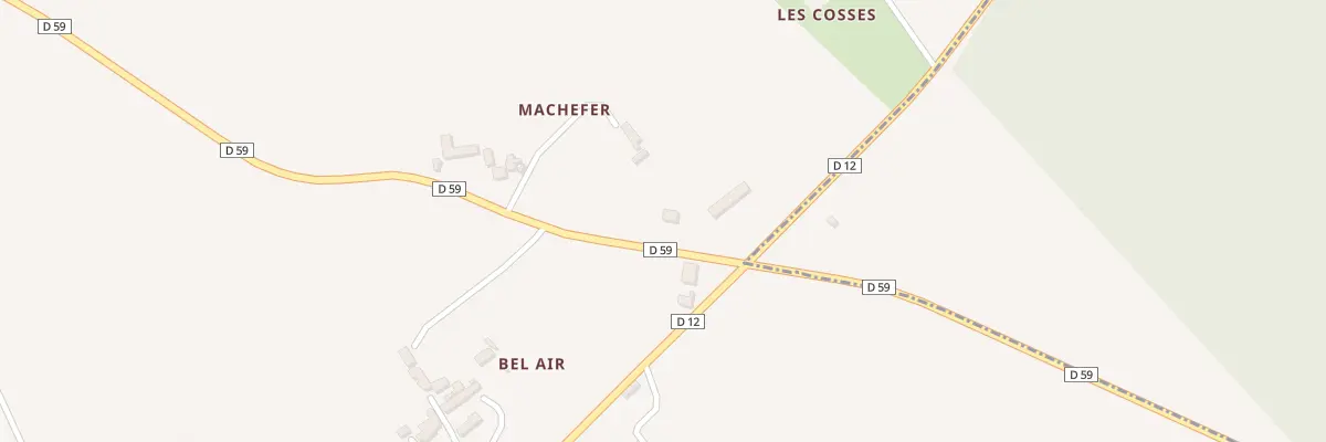 Plan du 7 Machefer à Ligueil