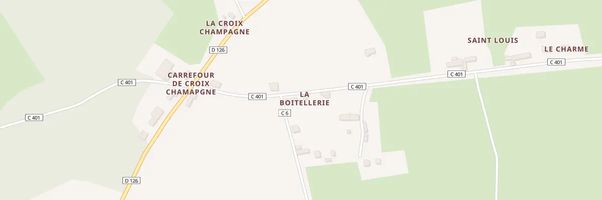 Plan du 5077 La Croix Champagne à Gréez-sur-Roc