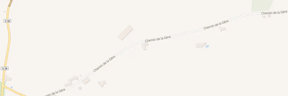 Plan du 474 Che de la Gère à Ganties