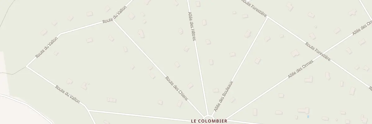 Plan du 20 Rte des Chenes à Sainte-Opportune-du-Bosc