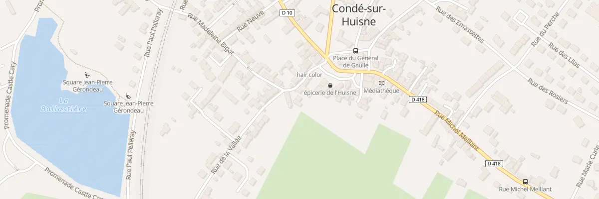 Plan du 5 Rue de la Vallée à Sablons sur Huisne