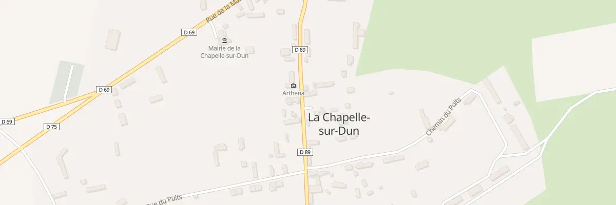 Plan du 503 Grande Rue à La Chapelle-sur-Dun