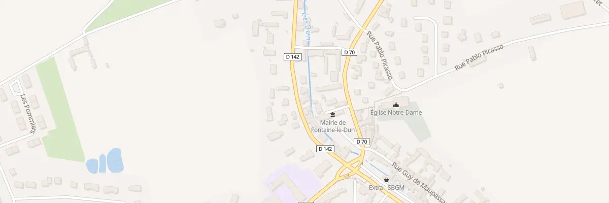 Plan du 116 Rue Jules Lemoine à Fontaine-le-Dun