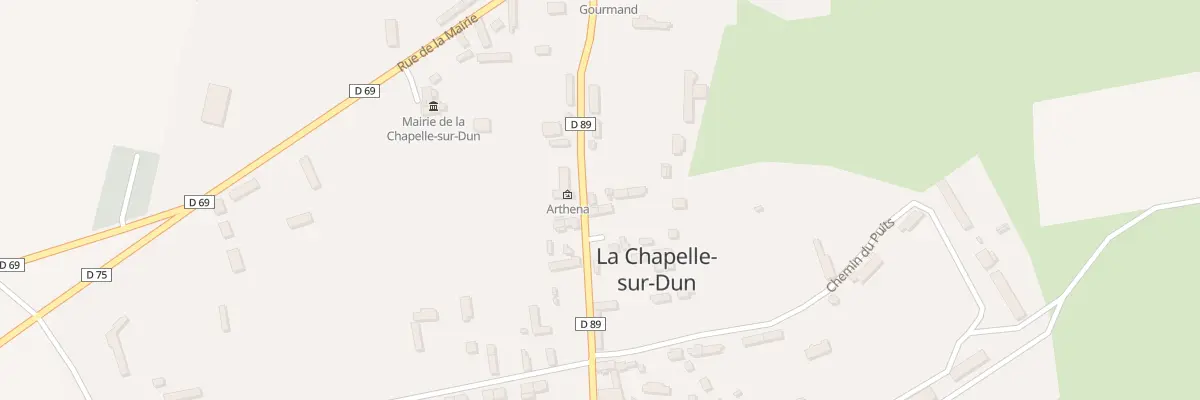 Plan du 485 Grande Rue à La Chapelle-sur-Dun