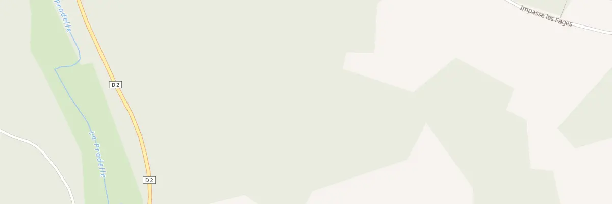 Plan du 715 Imp les Fages à Paunat