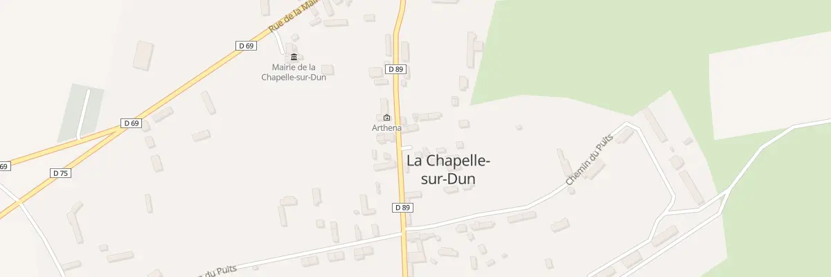 Plan du 515 Grande Rue à La Chapelle-sur-Dun